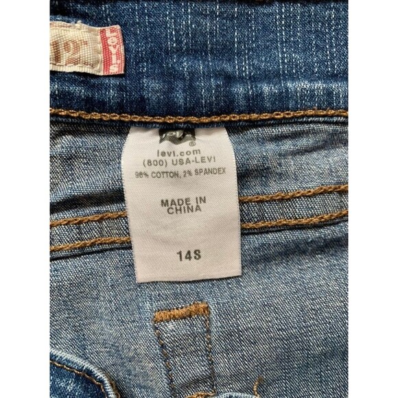 Levi's Perfectly Slimming 512 Jeans Size 14S - Picture 7 of 12